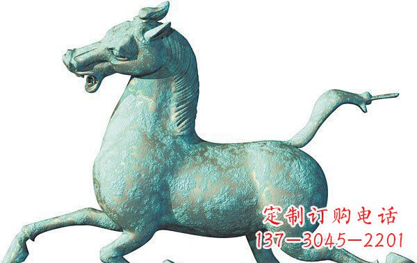 山西青铜马踏飞燕雕塑--给你不一样的精美家居装饰
