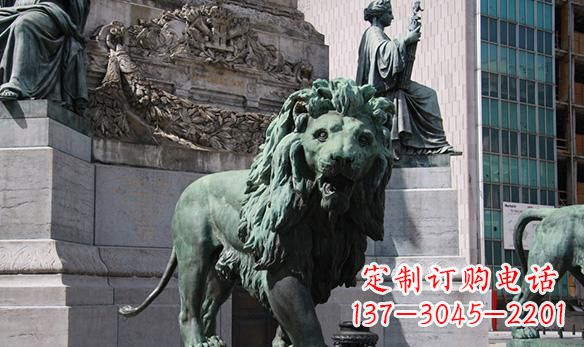 山西传承传统工艺,狮子雕塑精品上市