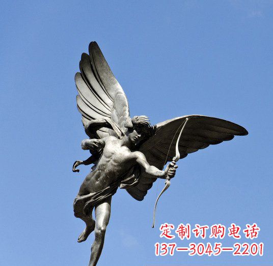山西拥有传奇色彩的丘比特铜雕塑