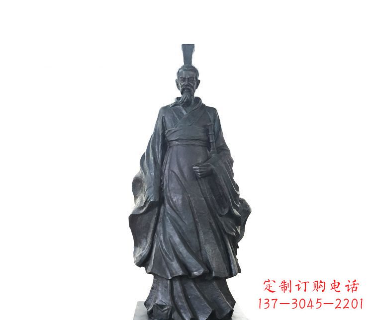 山西精美绝伦的屈原雕塑
