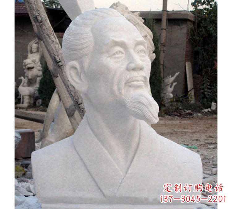 山西屈原石雕,中国古代领袖的荣耀展现
