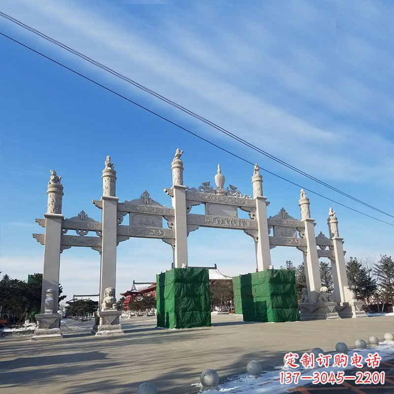 山西中领雕塑是一家致力于为客户提供精美牌坊雕…