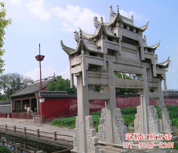 山西专业大型牌坊石雕制作