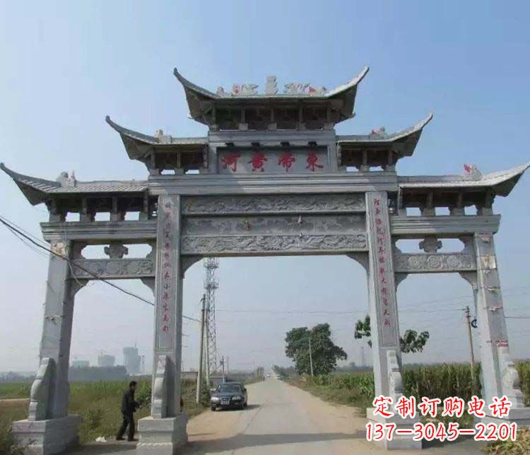 山西精品牌坊石雕,令您赞叹不已