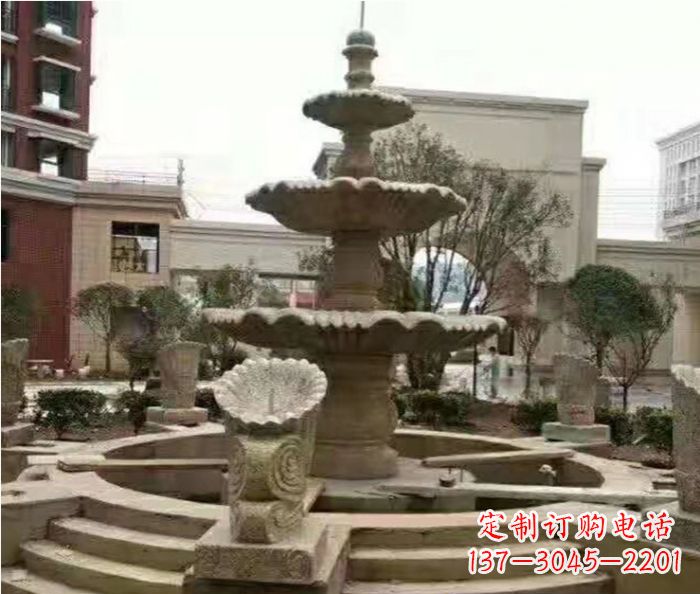 山西高品质砂岩喷泉雕塑