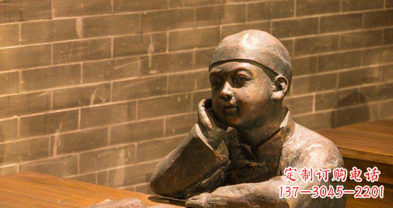山西休闲园林装饰装置——小孩雕塑