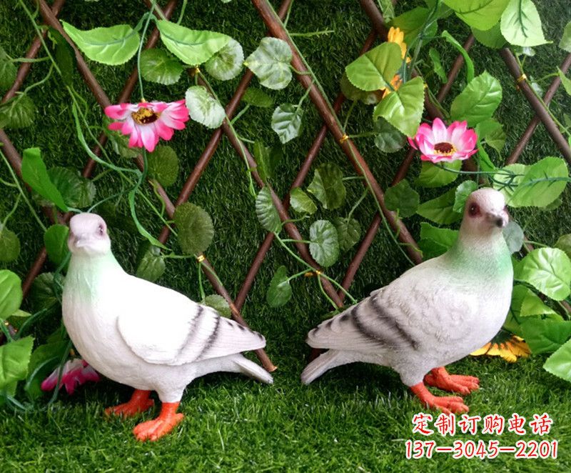 山西传递和平的鸽子雕塑