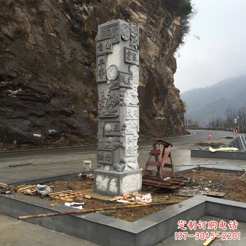 山西社会主义核心价值观雕塑,传承中华文明