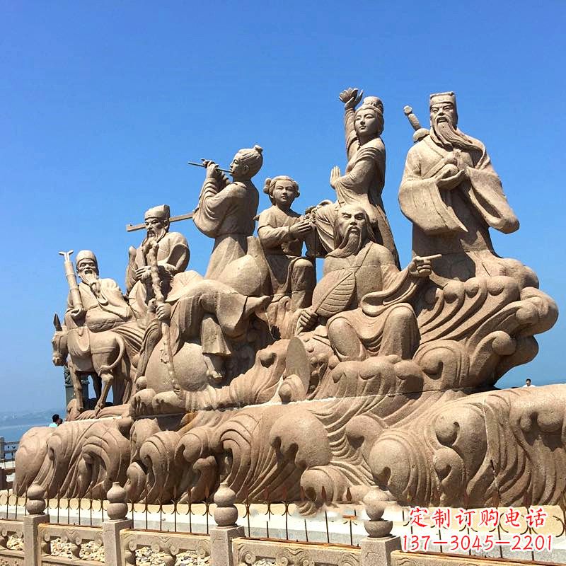 山西神秘八仙,精美石雕让你留恋