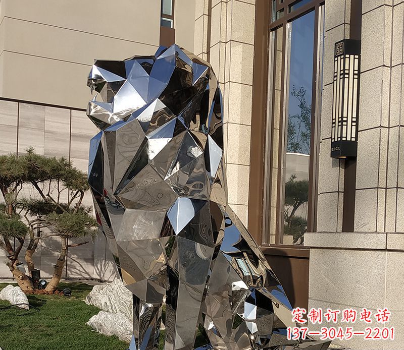 山西狮子雕塑门口摆件