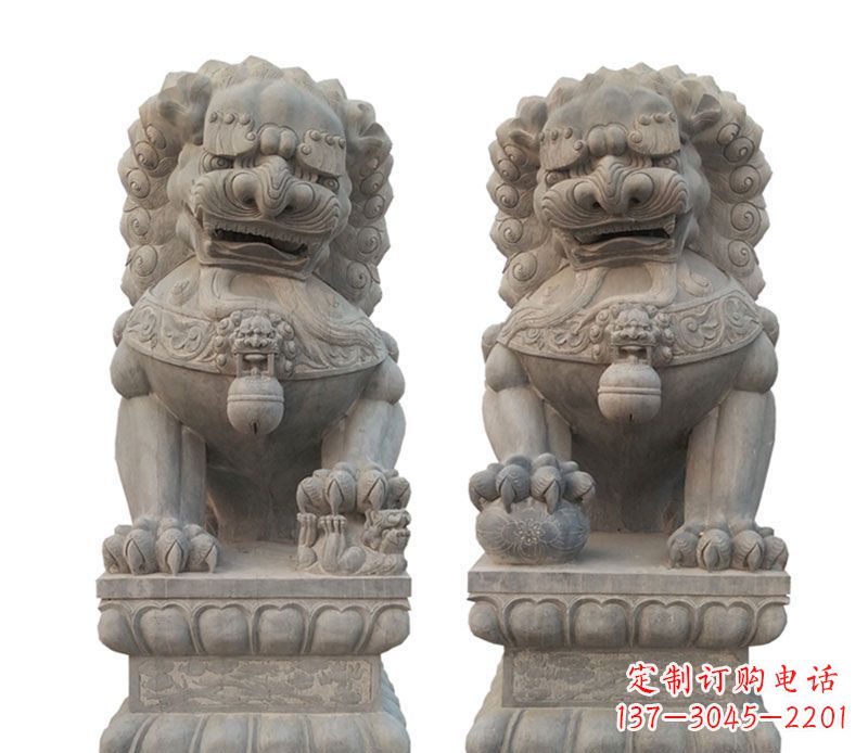山西精美狮子石雕,让您的家居更加完美