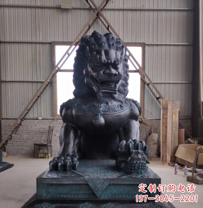 山西中领雕塑狮子铜雕塑,壮丽展现王者之气!