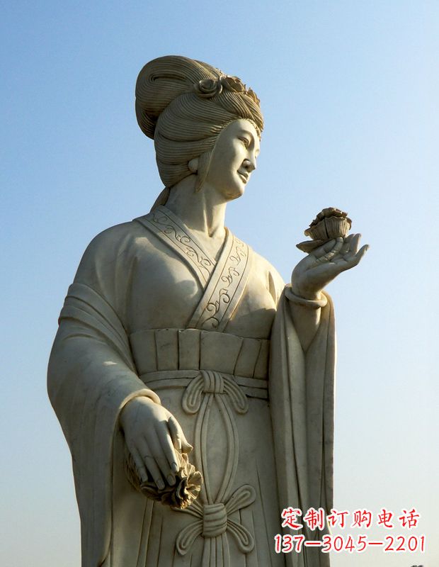 山西中领雕塑推出的古典美人雕塑,是一个古典美…