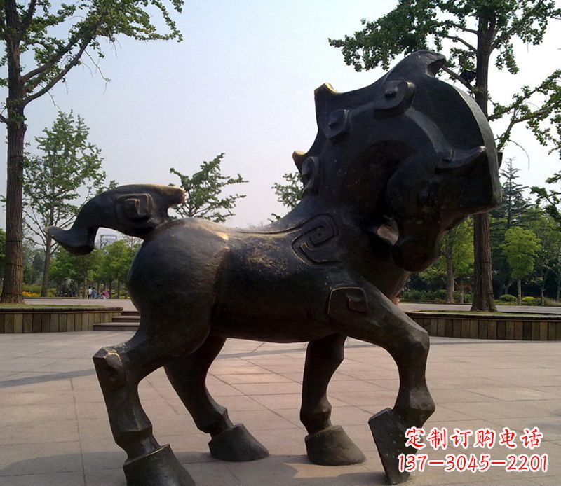山西中领雕塑的十二生肖铜雕塑是一款独具特色的…