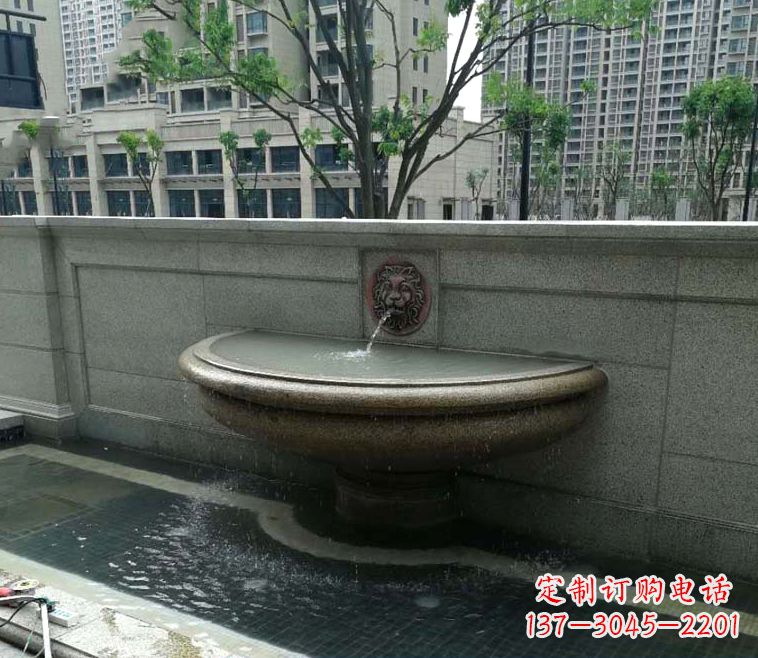 山西精美高雅的喷泉雕塑
