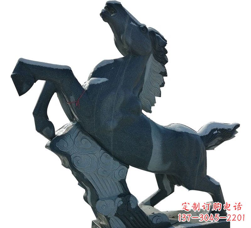 山西中领雕塑的高精度石质马雕塑,是由于其精美…