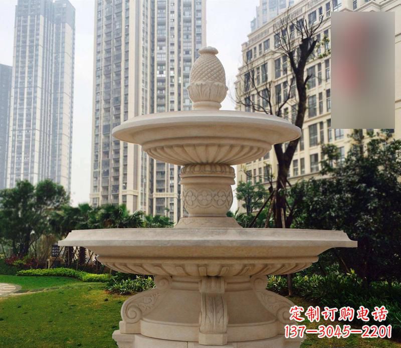 山西专业定制石雕喷泉雕塑