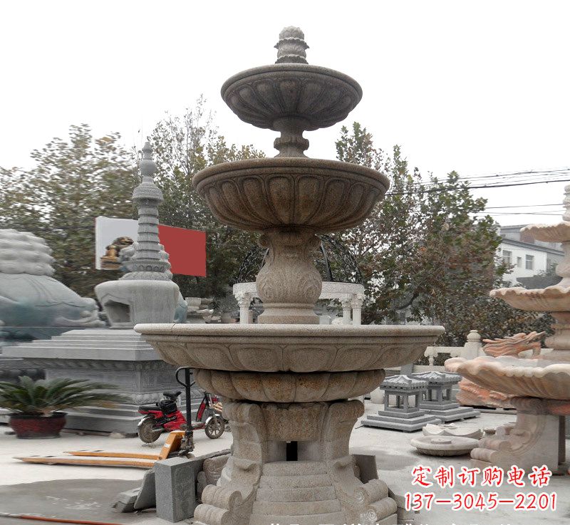 山西钵式喷泉雕塑,精美装饰您的家园