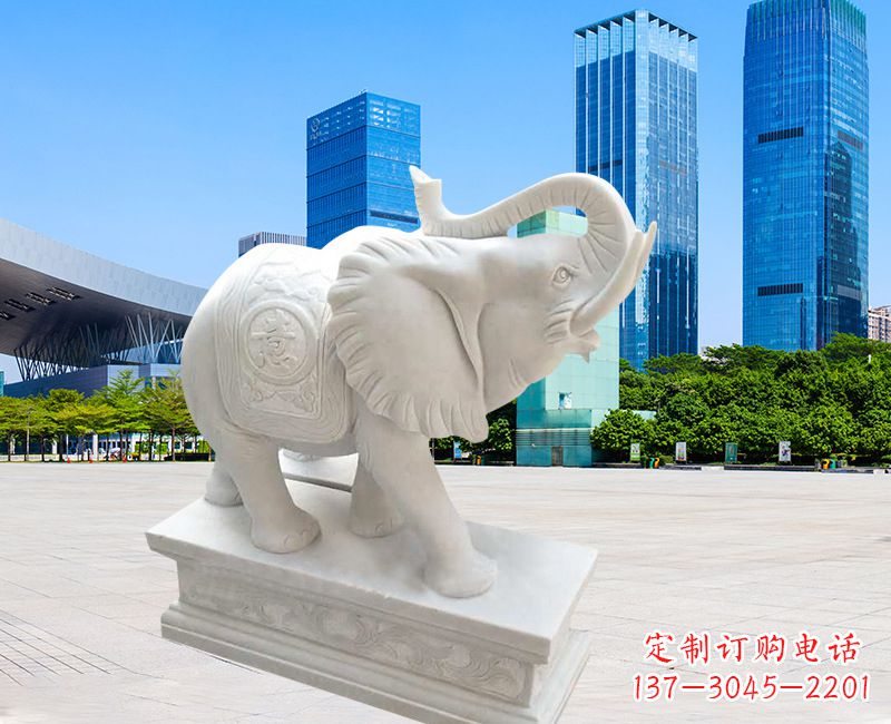 山西高品质大象喷泉雕塑