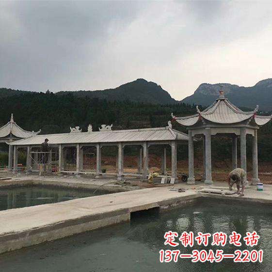 山西多功能石雕长廊雕塑