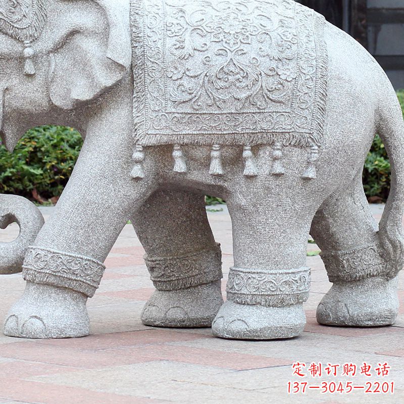 山西大象雕塑——纪念珍贵的时光