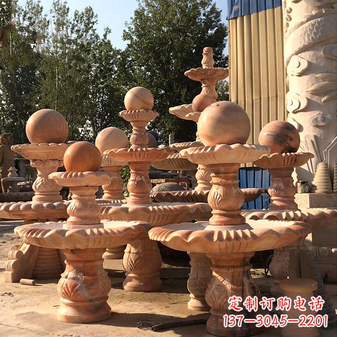 山西风水球雕塑,给你无限的祝福