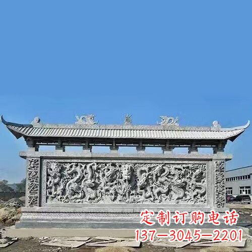 山西石雕浮雕影壁塑——高雅时尚的室内艺术装饰