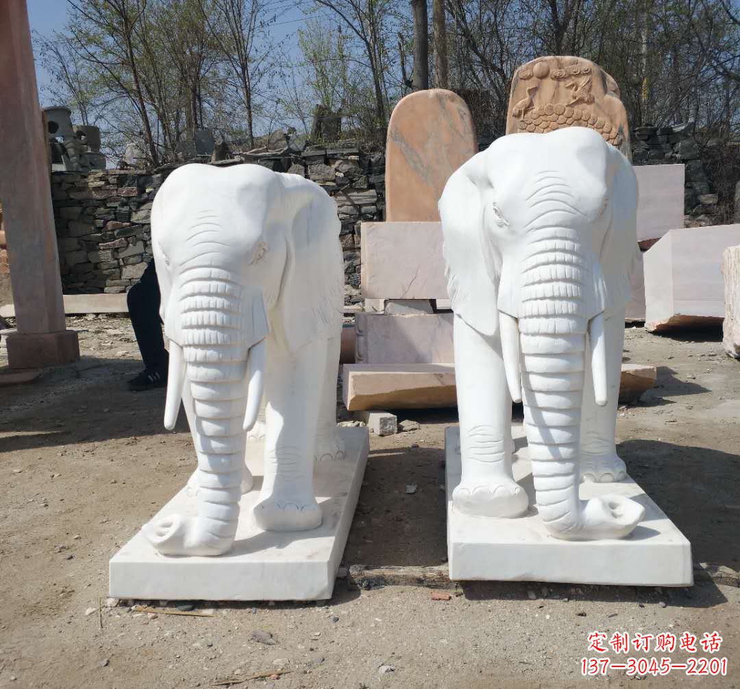 山西精美大象雕塑,提升家居装饰氛围
