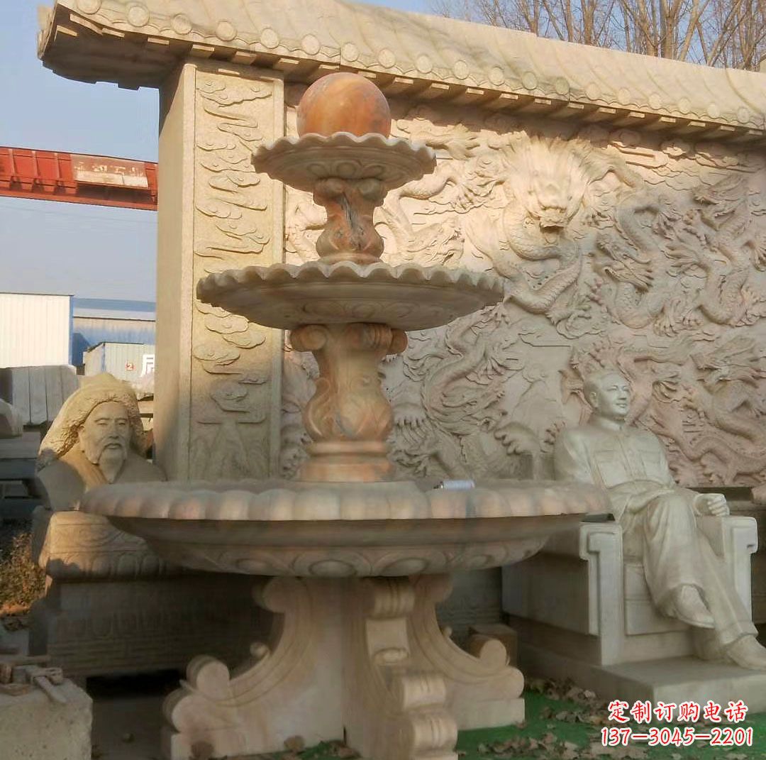 山西石雕景观喷泉