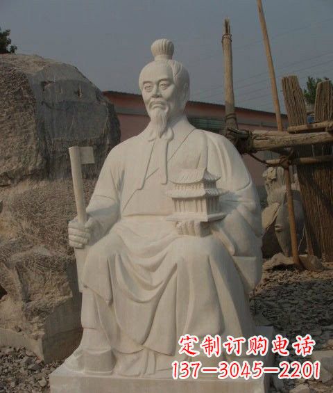山西珍贵老传统——鲁班雕塑