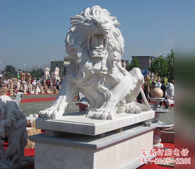 山西狮子雕塑,带来王者气派