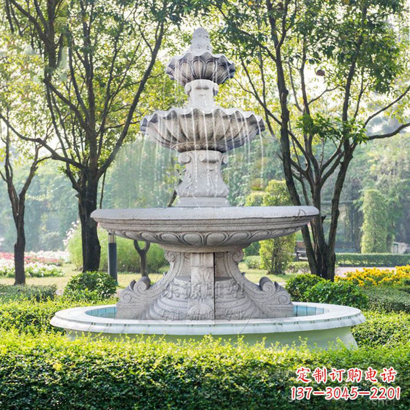 山西石雕喷泉 喷水池