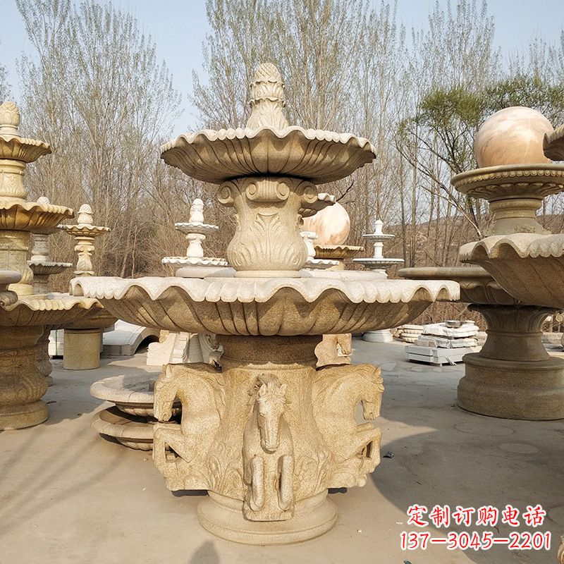 山西欧式喷泉雕塑,尽显高雅华贵