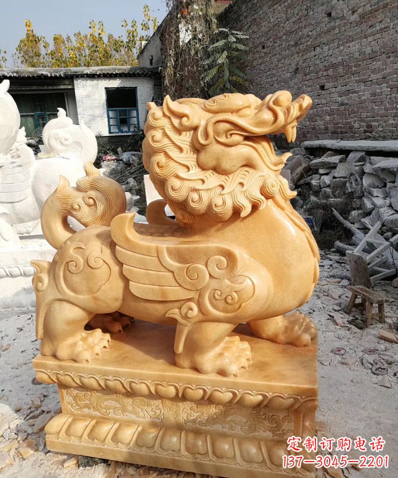 山西令人叹为观止的貔貅雕塑