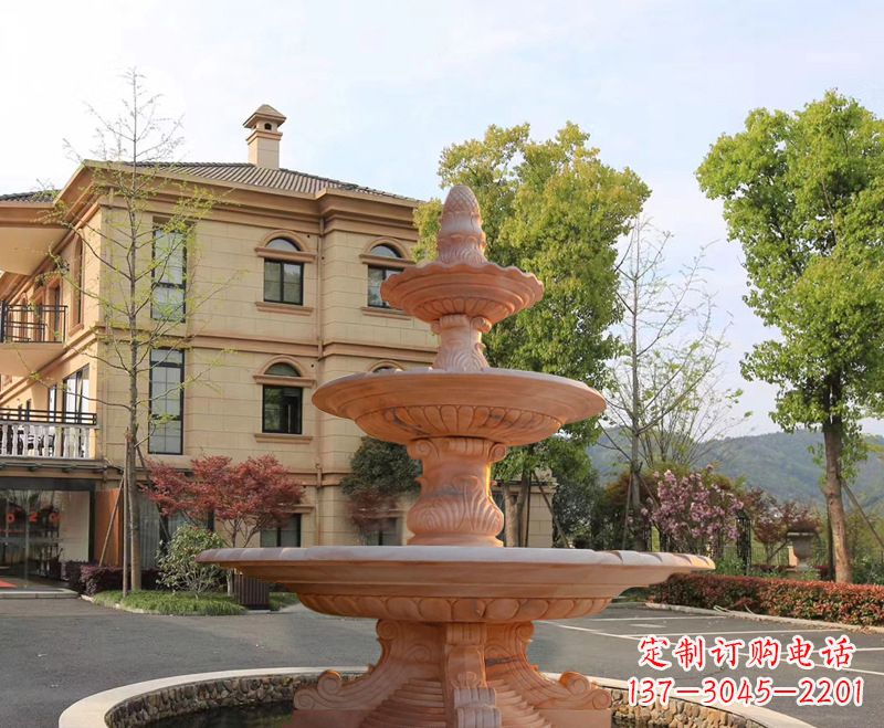 山西石雕小喷泉