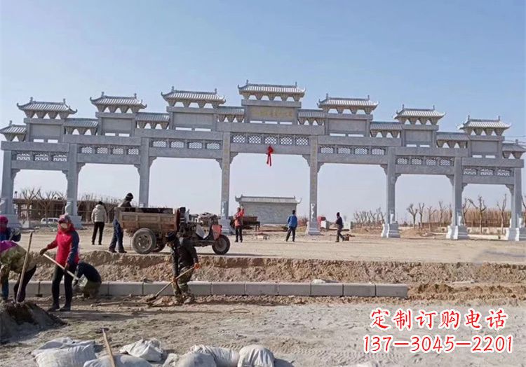山西石牌坊九楼