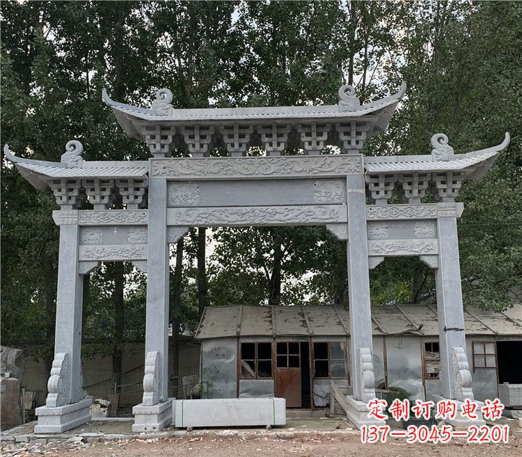 山西石牌坊石雕牌坊