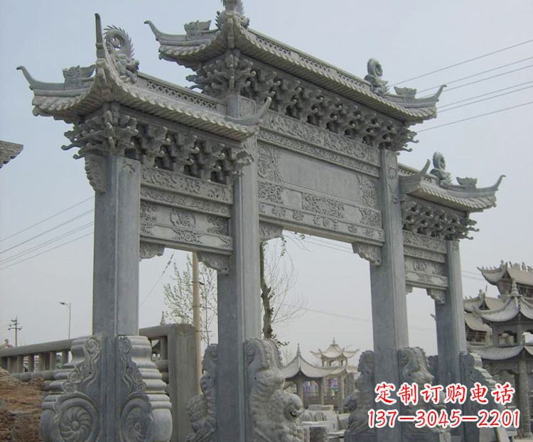 山西石牌坊与石牌楼