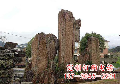 山西石笋石假山