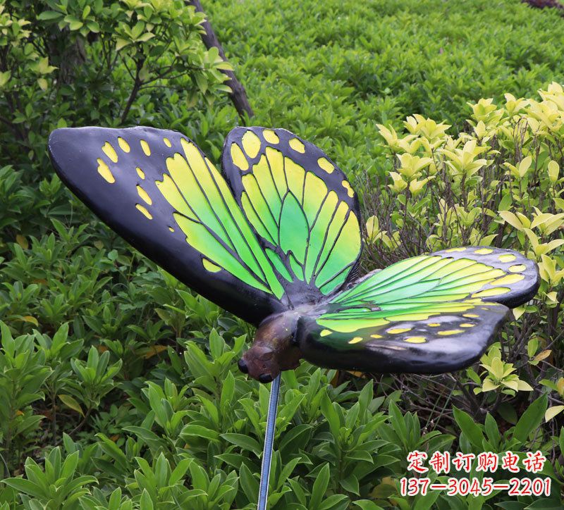 山西树脂仿真蝴蝶昆虫雕塑