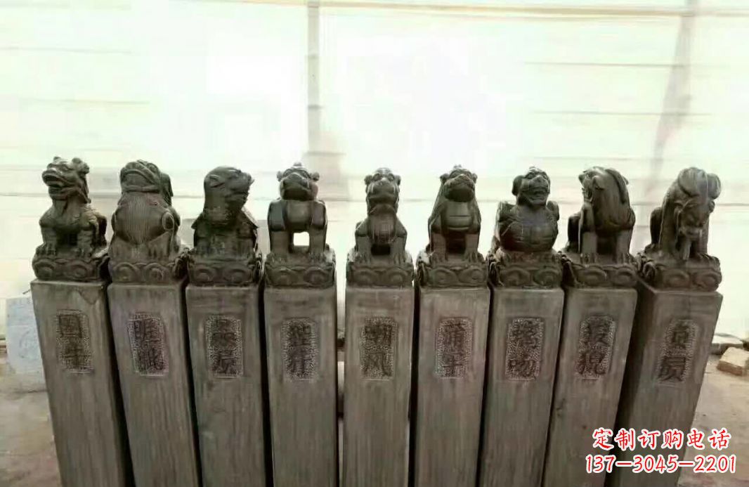 山西栓马桩石雕