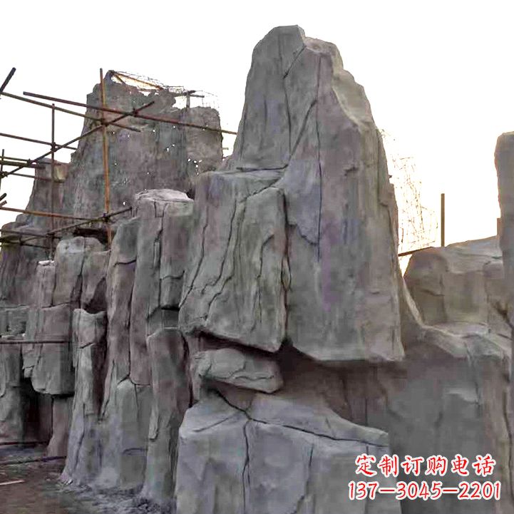 山西水泥塑石假山雕塑