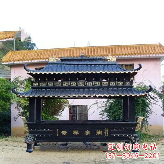山西寺庙宗祠香炉雕塑