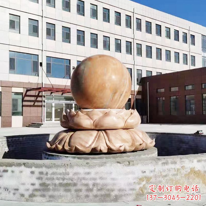 山西特色的石雕风水球