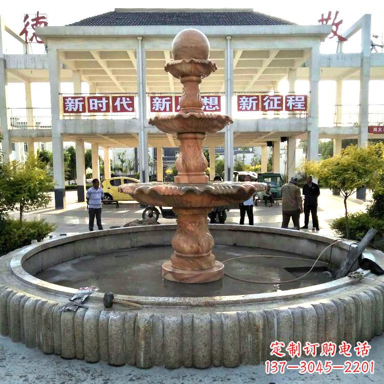山西天使喷泉石雕