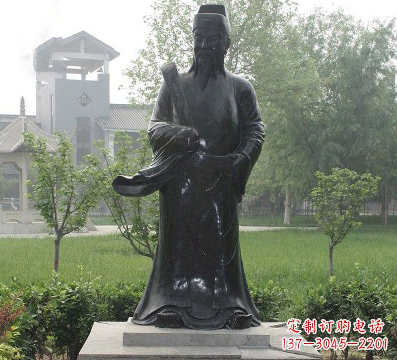 山西铜雕八仙曹国舅