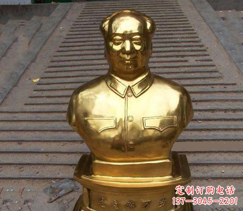 山西铜雕广场伟人雕塑摆件