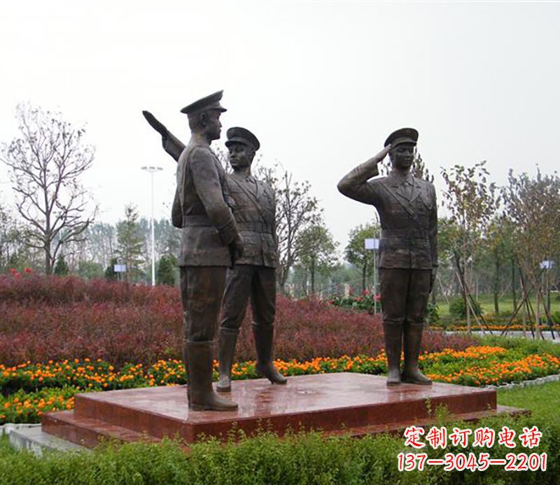 山西铜雕警察铜雕
