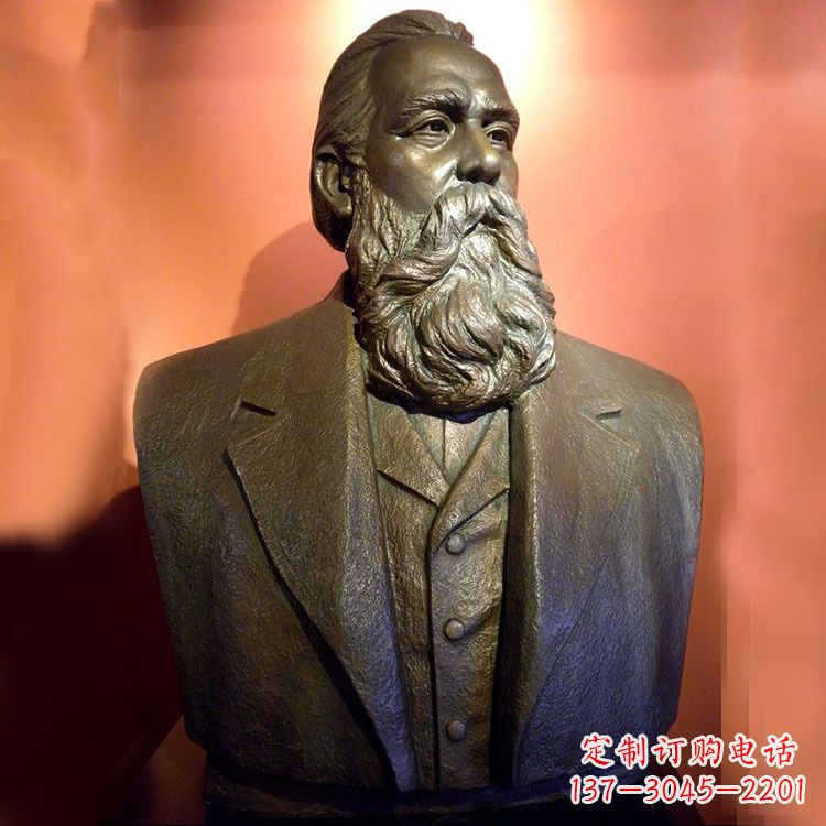 山西铜雕马克思雕塑