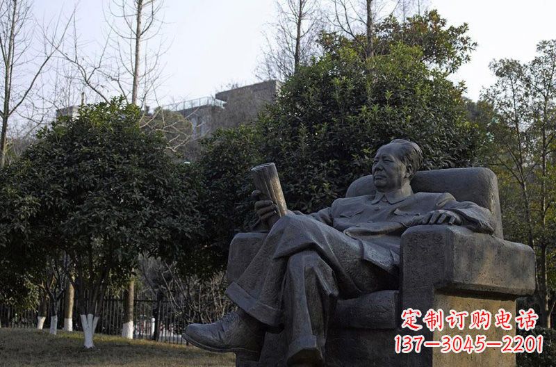 山西铜雕毛泽东伟人雕塑